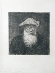 Camille Pissarro, ensam, c1890
