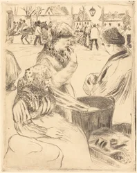 Chestnut Vendors Chestnut Vendors, 1878.