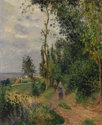 Côte des Grouettes, nära Pontoise, troligen 1878.