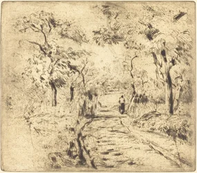In the Fields at Ennery (Dans les champs, en Ennery)