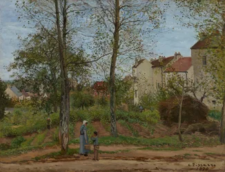 Landskap vid Louveciennes (höst)