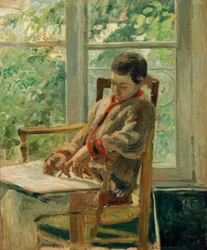 Lucien Pissarro i sitt rum