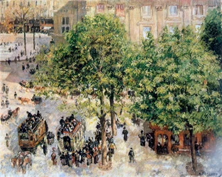 Place du Théâtre-Français, vår, 1898