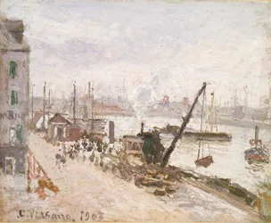 Kajen vid Le Havre, 1903