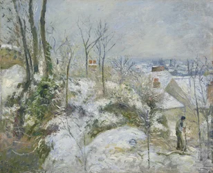 Kanin Warren i Pontoise, Snow, 1879.