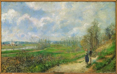 Serre du chou, nära Pontoise (olja på duk)