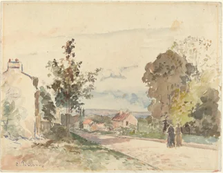 Vägen från Versailles till Louveciennes