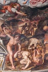 Sista domen, detalj (fresk)