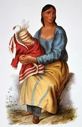 En Chippewa änka