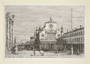 Imaginary View of S. Giacomo Di Rialto, från serien Vedute (Views)