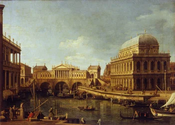 Capriccio med den palladiska arkitekturen, 1757-1759