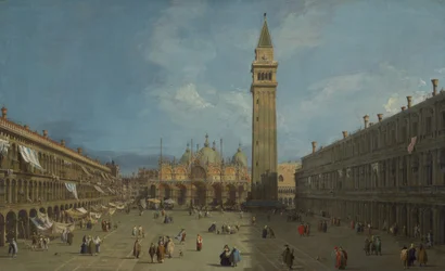 Piazza San Marco, sent 1720-tal.