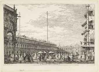 Piazza San Marco med Procuratie Nuove och San Geminiano