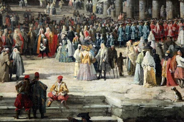 "Mottagning av den franska ambassadören i Venedig", 1726-1727