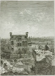 Huset med Peristylen, från Vedute