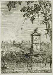 Det lilla monumentet, från Vedute