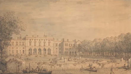 Utsikt över Old Somerset House från Themsen