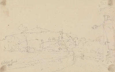 Godshill Church, augusti 1826