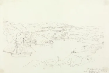 Saint Dogmaels från Cardigan på Teifi, 8 september 1847