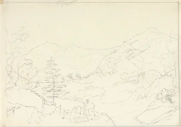 Skiddaw från Borrowdale, lördagen den 27 juni 1835