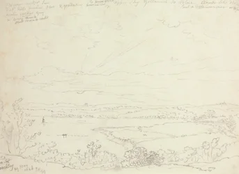 Solnedgång, Beachley, 29 maj 1846