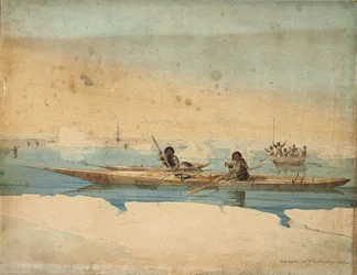 Kanoter från Savage Isles, Hudsons sund