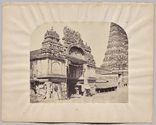 Ingång till Meenakshi Sundareswarar-templet, Madurai