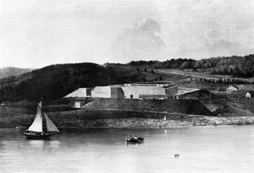Fort Knox, Maine, 1870-1875.