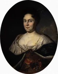 Porträtt av kejsarinnan Katarina I. 1684-1727, 1717