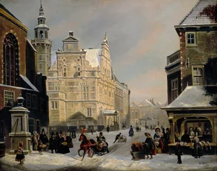 Rådhuset, Haag, 1853