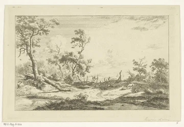 Jägare i ett landskap Landscapes (A-F) (serietitel)