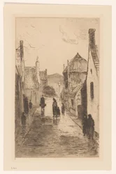 Gatuvy i Katwijk
