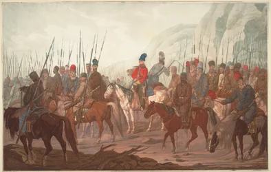 Uralkosackernas mars genom Böhmen i juli 1799, 1800