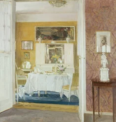 Frukostrummet (olja på duk)