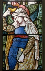 Faith, East Window 1885 (målat glas)