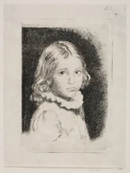 Porträtt av Clara Emilie Rose Bloch