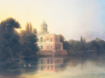 utsikt över Marmorpalais bei Potsdam