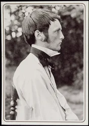 Porträtt av Heinrich Vogeler (1872-1942), 1898