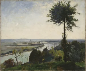 Svenska:  Trädet och flodkröken III (Bois-le-Roi)
 Trädet och floden III (Seine vid Bois-le-Roi)