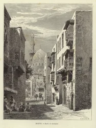 Egypten - Darb al-Ahmar i Kairo