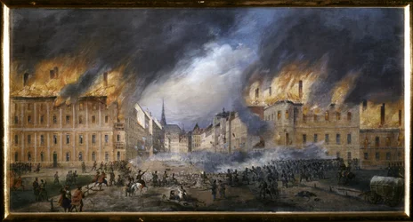 MARCH REVOLUTION: Slaget vid stjärnbarrikaden i Jagerzelle den 28 oktober