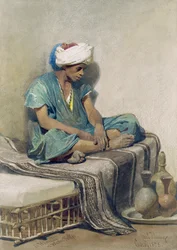 En Himali- eller vattenförsäljare, 1855
