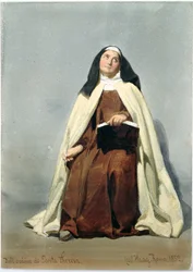 En nunna av Theresaorden, 1852