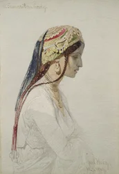 En samaritansk dam, 1859