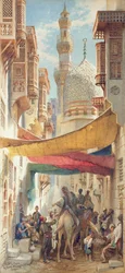 En gata i Kairo, 1890