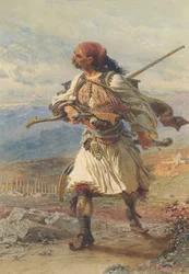 Grekisk krigare, 1861