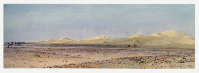 Sandbergen på vägen till Suez, 1859