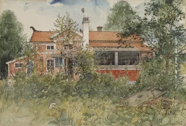 The Cottage, från A Home-serien, ca 1895 (wc på papper)