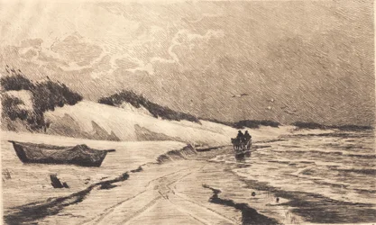 Från sanddynerna vid Skagens Sønderstrand
