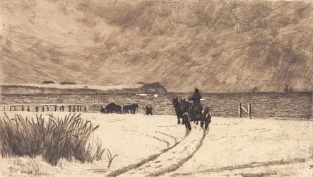 Vinterdag på Hornbæk